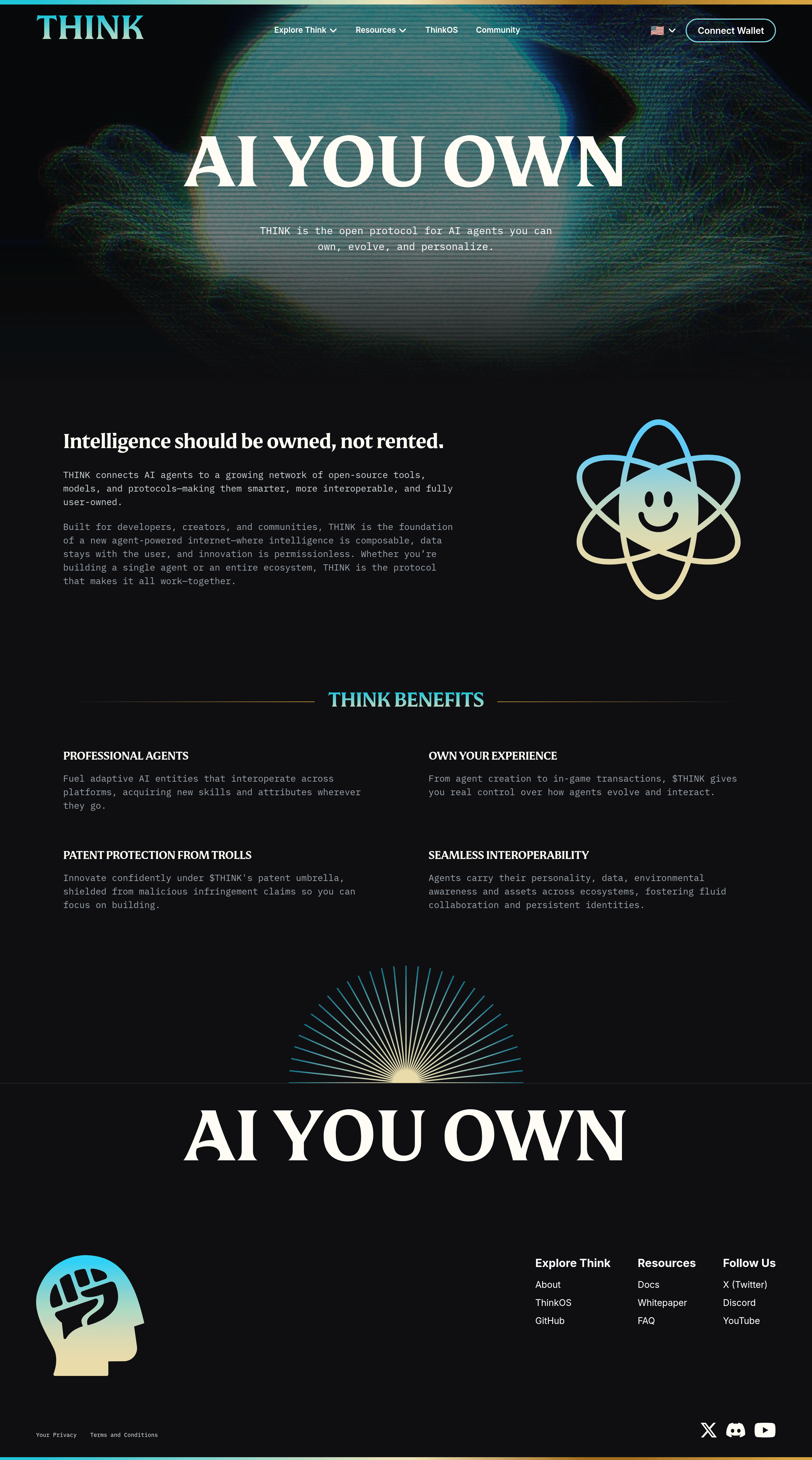 Alteredstatemachine landing page screenshot